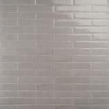 Tilebar Grigio Gray 3x16 Polished Porcelain Subway Tile