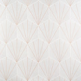 Lux Tile Pergola Beams White 12.5" Hexagon Matte Porcelain Tile