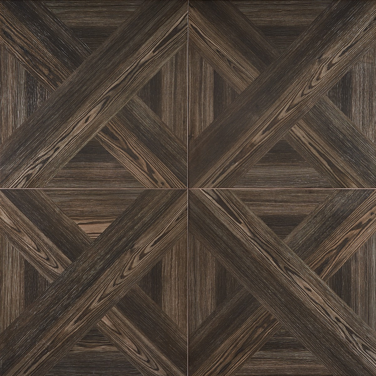 Barberry Decor Tabacco Brown 24x24 Matte Porcelain Tile - Wood Look
