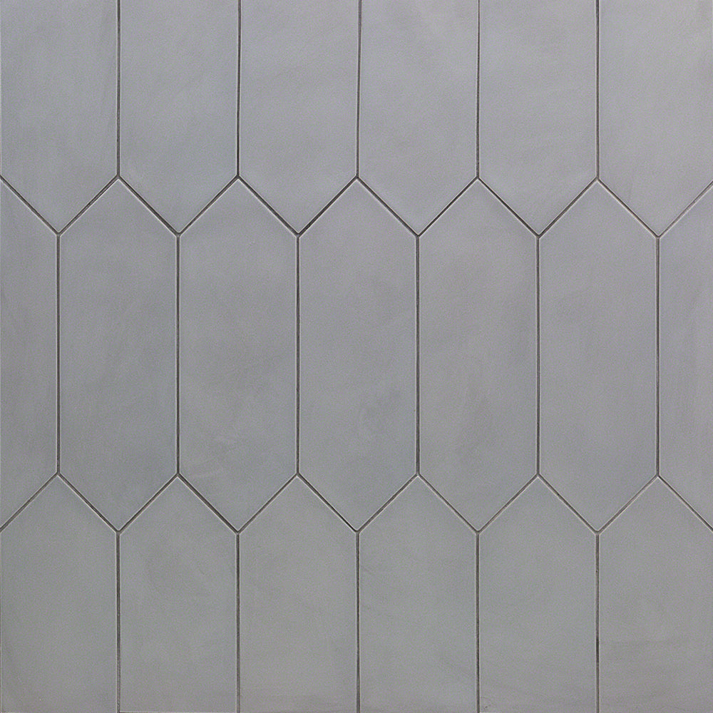 Aliante Dark Gray 4x12 Picket Matte Porcelain Tile - Lux Tile