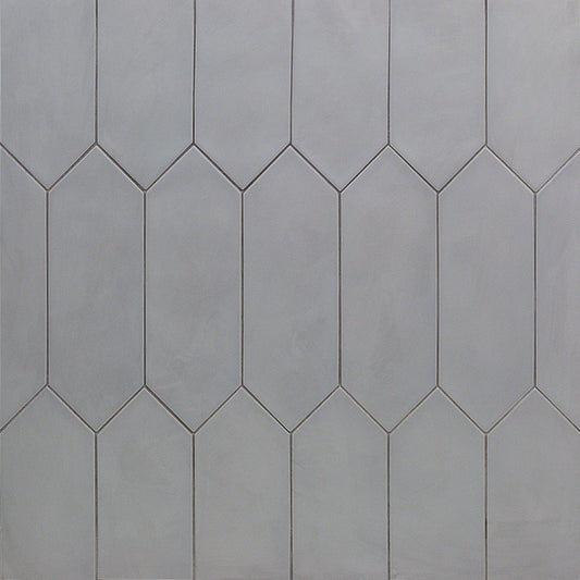 Aliante Dark Gray 4x12 Picket Matte Porcelain Tile - Lux Tile