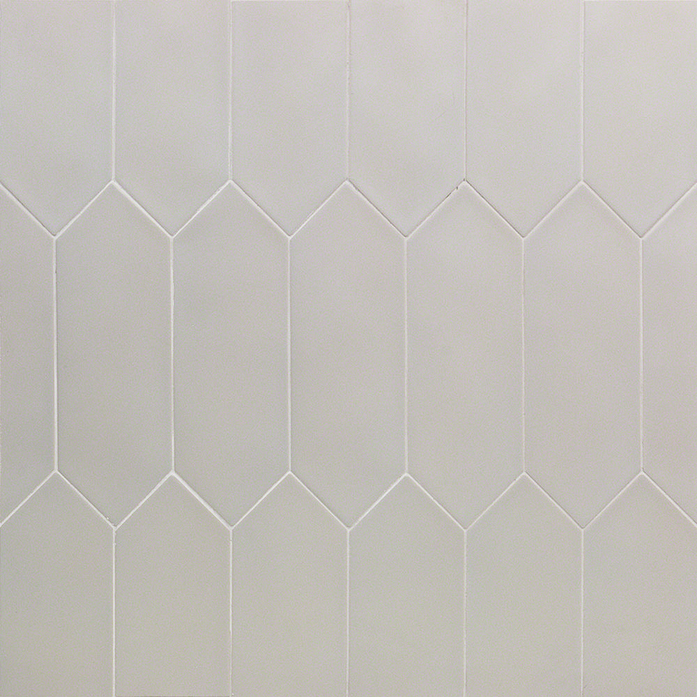 Aliante Light Gray 4x12 Picket Matte Porcelain Tile - Lux Tile