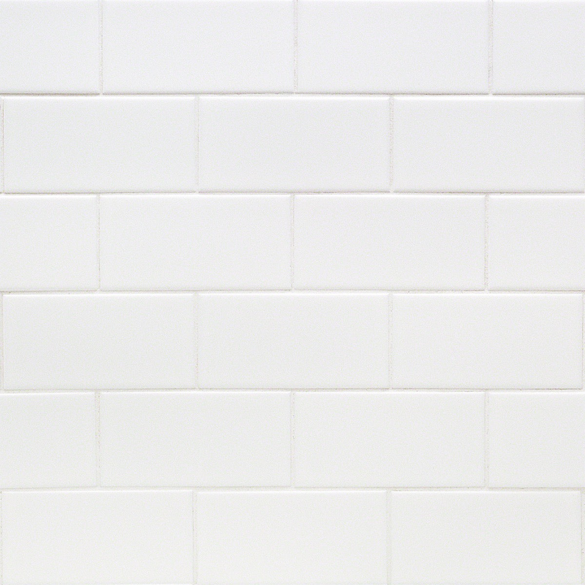 Lux Tile Basic White 3x6 Matte Ceramic Subway Wall Tile