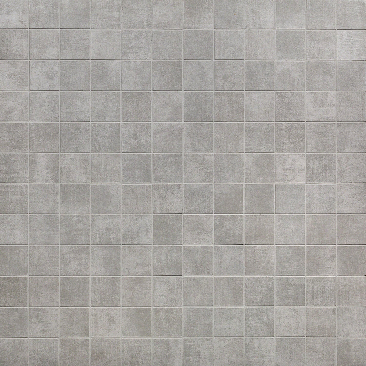 Lux Tile Cement Grigio Gray 2x2 Matte Porcelain Mosaic Tile