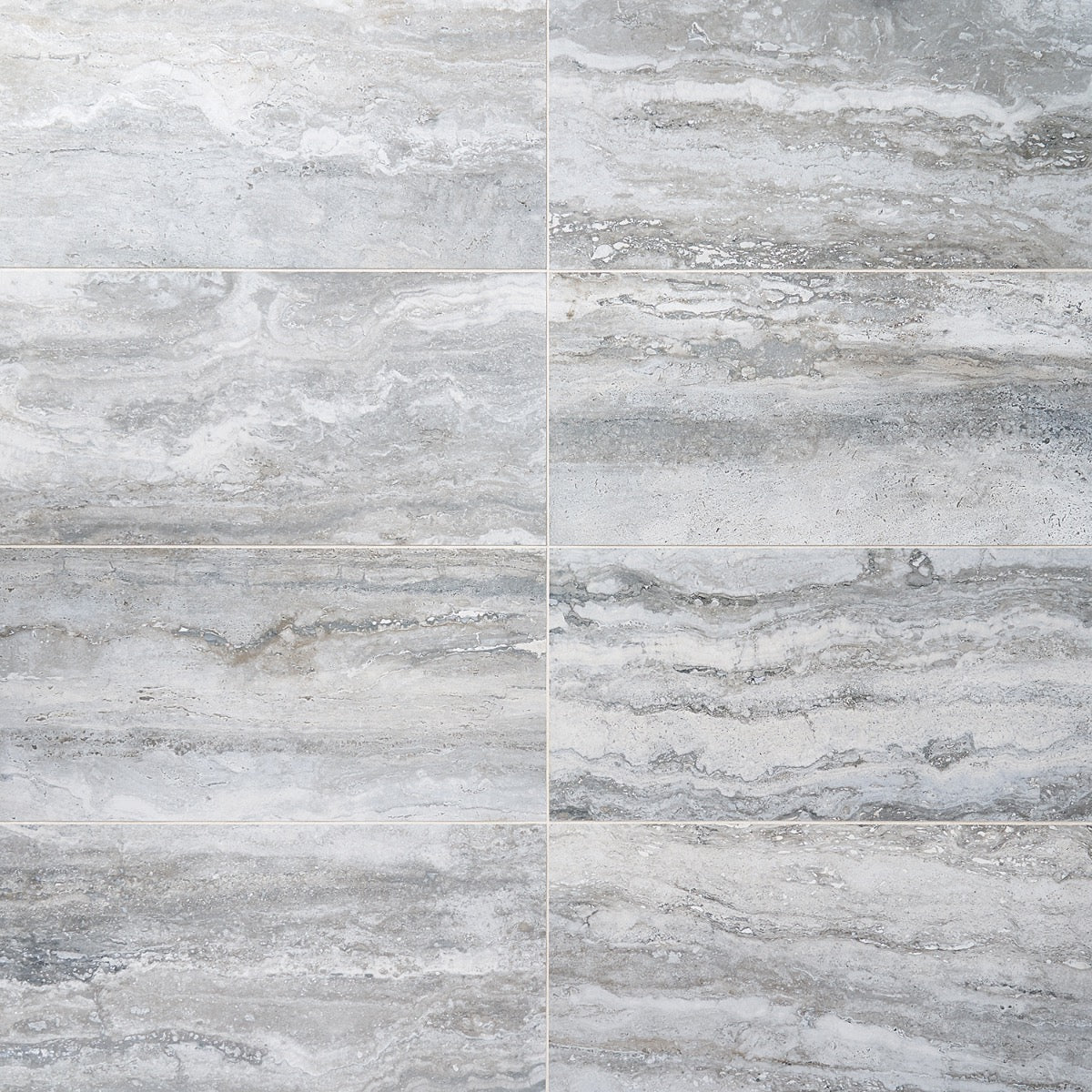 Lux Tile Travertine Sky Blue 12x24 Matte Porcelain Tile