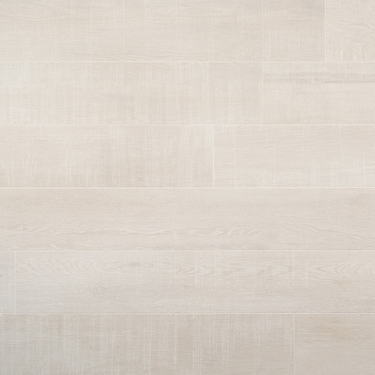 Silkwood White Matte Porcelain Tile - 8x48 Wood Look