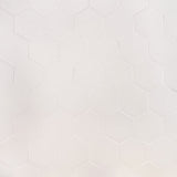 HexArt Blanco White Matte Porcelain Tile - 8" Hexagon