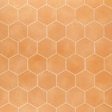 HexArt Orange 8" Hexagon Matte Porcelain Tile - Lux Tile