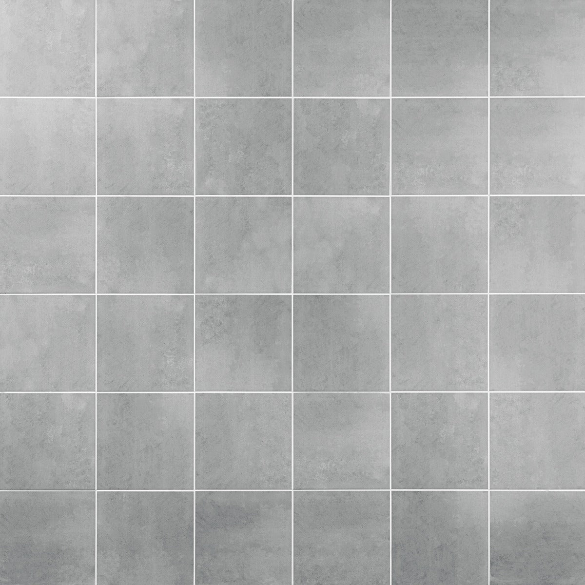 Art Geo Gray 8x8 Matte Porcelain Tile by Elizabeth Sutton