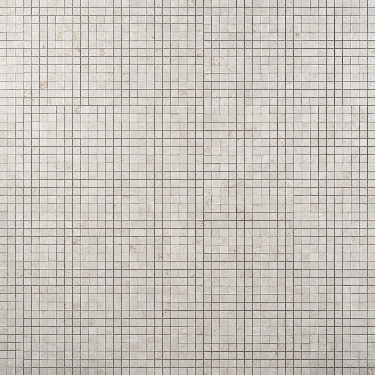 Lux Tile Portrait Ivory Beige Matte Porcelain Mosaic Tile 1x1