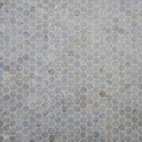 Portrait Ocean Blue 2" Hexagon Matte Porcelain Mosaic Tile - Lux Tile