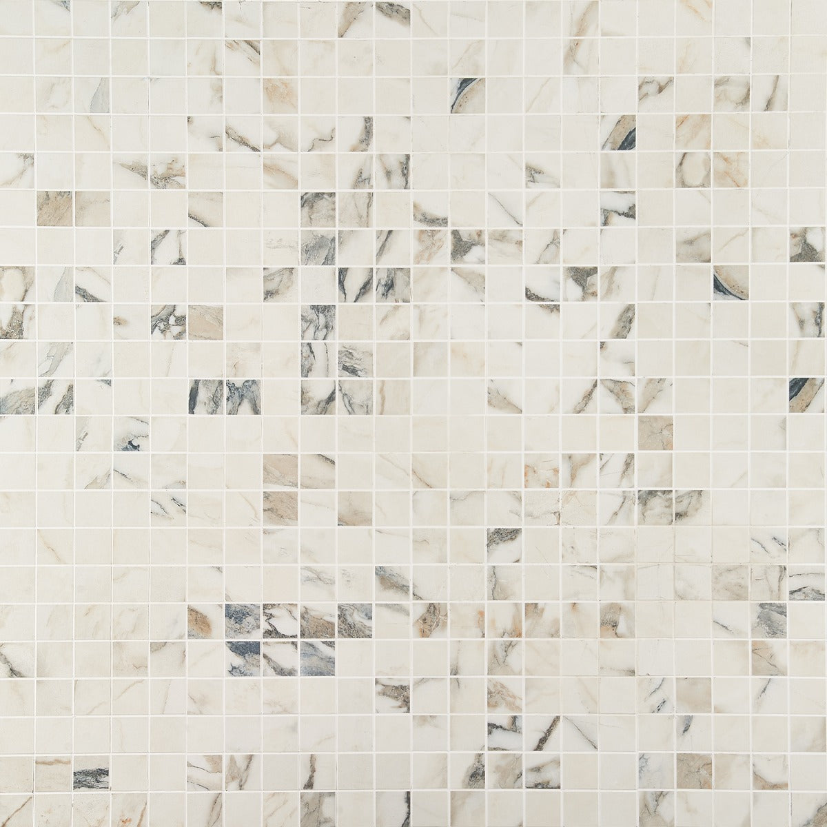 DreamStone Calacatta Rustico 2x2 Matte Porcelain Mosaic Tile