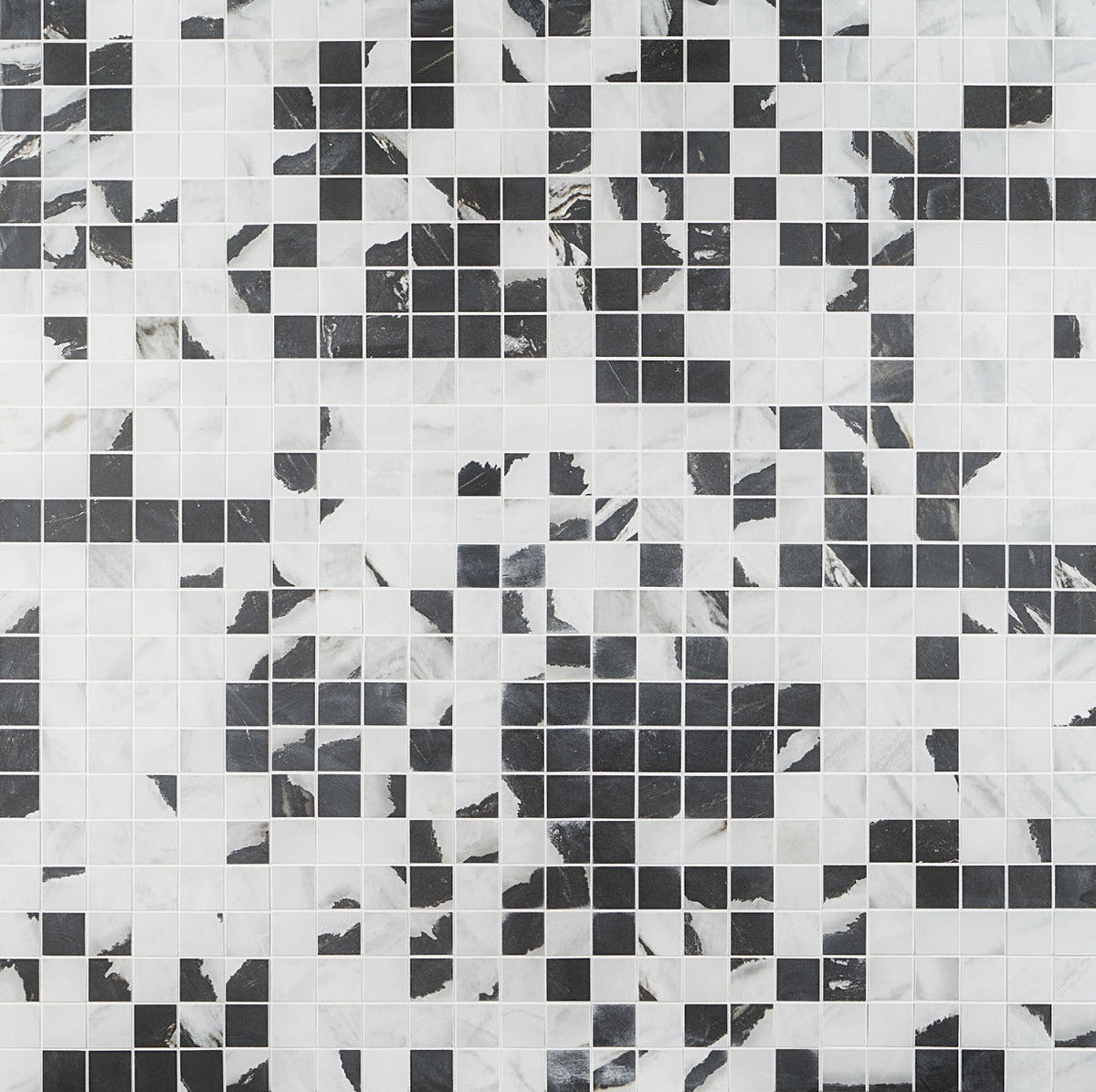DreamStone Panda White 2x2 Matte Porcelain Mosaic Tile