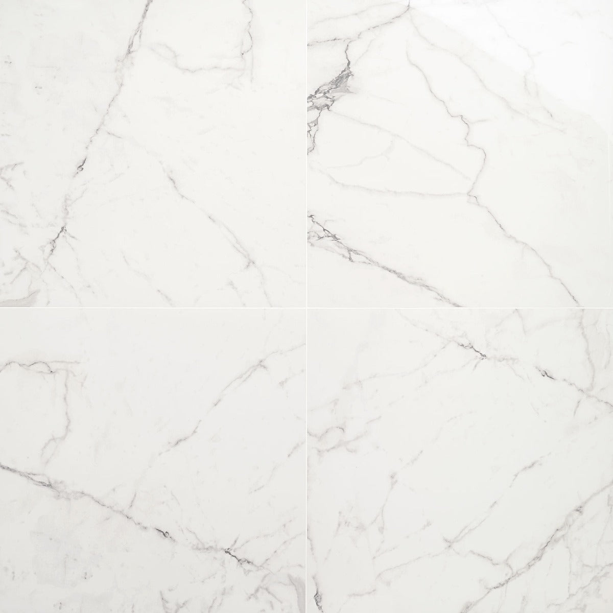 DreamStone Statuario Venato 24x24 Polished Porcelain Tile