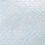 Highwater Maya Blue Fish Scale Polished Ceramic Wall Tile - 5"