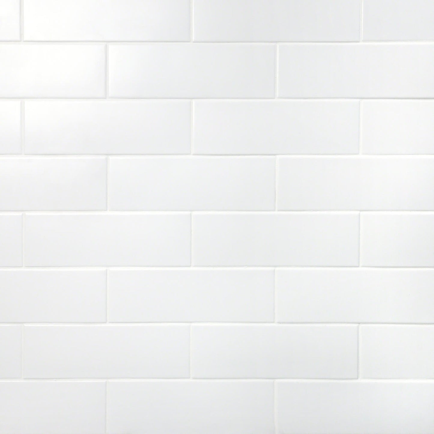 London White Matte Ceramic Subway Tile 3x9 for Walls