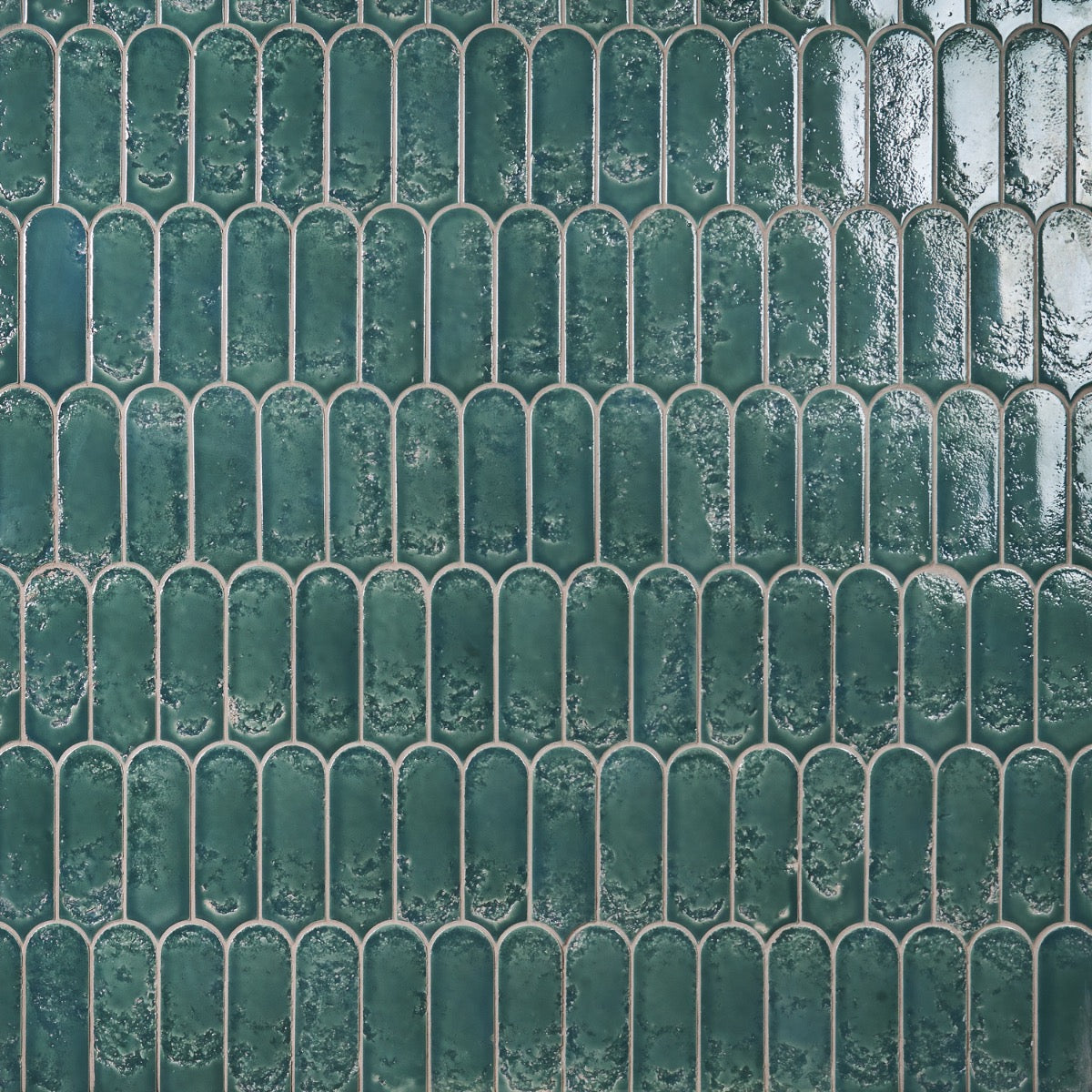 Corali Jade Green 3x9 Textured Glossy Ceramic Tile - Lux Tile