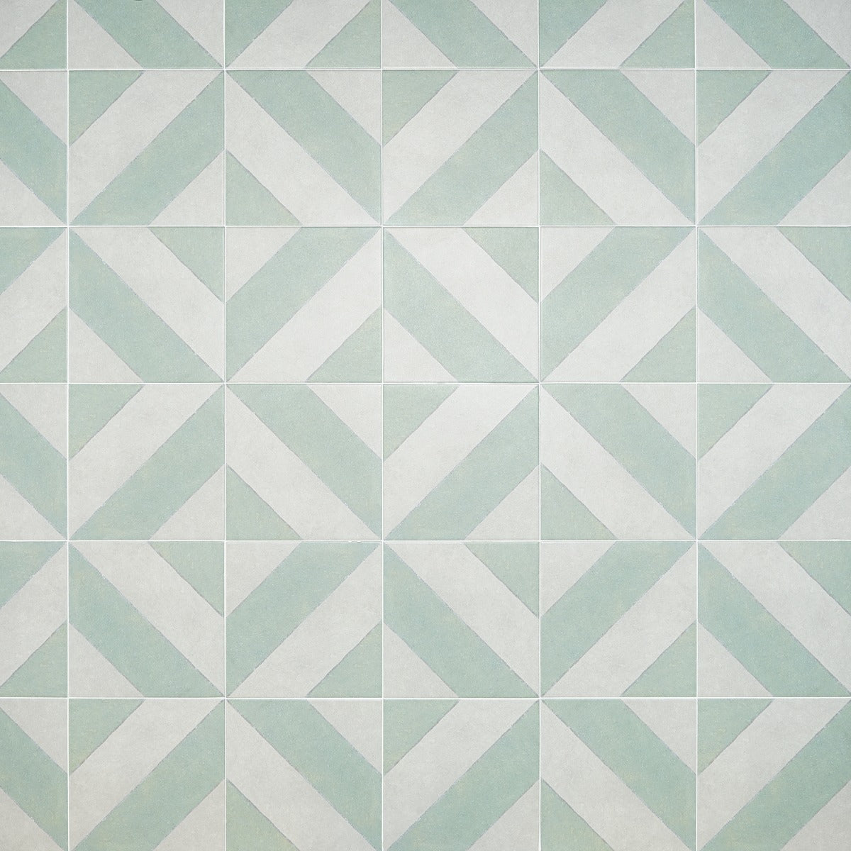 Auteur Kaleidoscope Sage Green 9x9 Matte Porcelain Tile