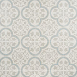 Lapaz Ornate Silver 9x9 Matte Porcelain Tile - Lux Tile