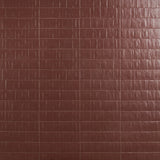 Lux Tile Rework Burgundy Matte Porcelain Subway Tile 3x12