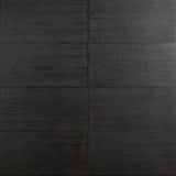 Lux Tile Rethink Decoro Leather Black 12x24 Textured Matte Porcelain Wall Tile