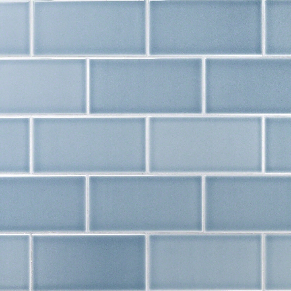 Vector Azul Blue 4x8 Polished Ceramic Subway Wall Tile
