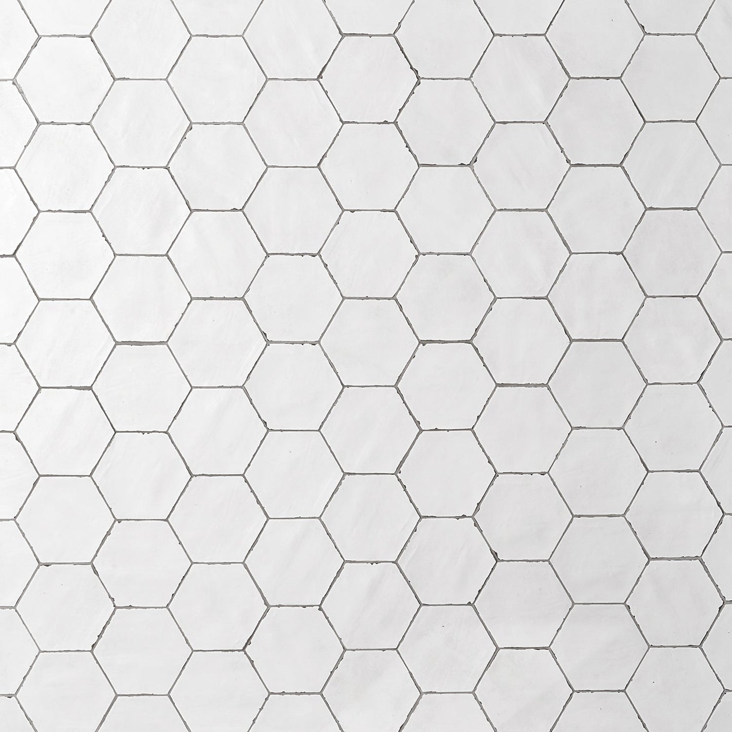 Sasha Hex White Matte Porcelain Tile - Lux Tile
