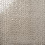Brookline Chevron Warm Gray 1x5 Glossy Ceramic Mosaic Tile