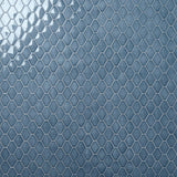 Brookline Diamond Coastal Blue 3x4 Glossy Ceramic Mosaic Tile by Lux Tile