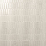 Brookline Feather Mushroom Gray 2x7 Fish Scale Glossy Ceramic Mosaic Tile