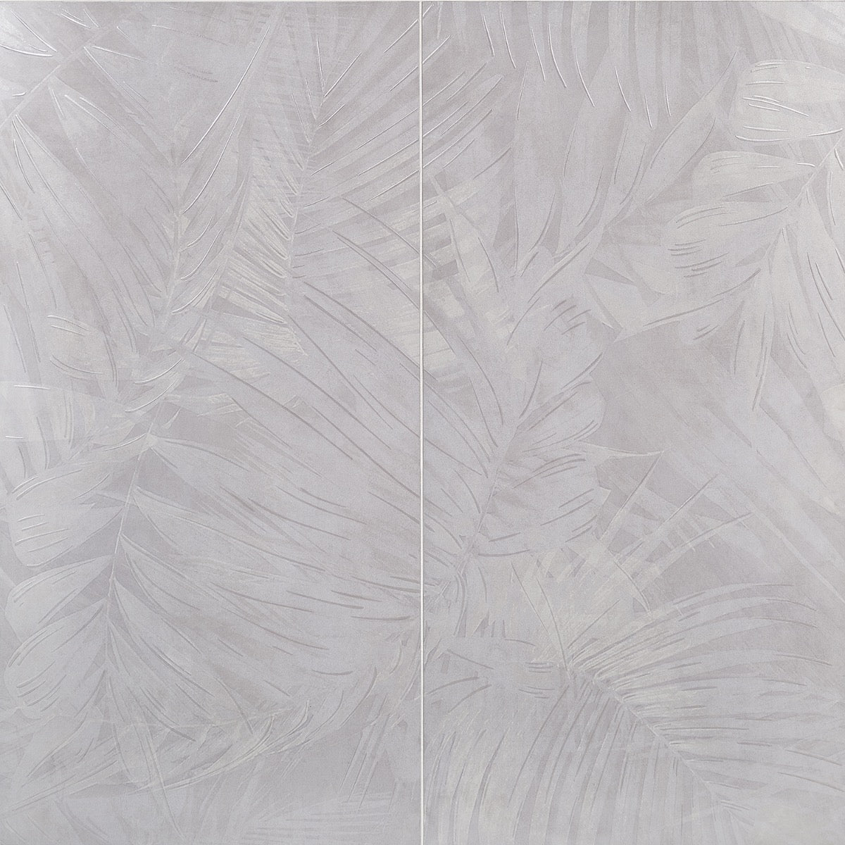 Monet Cotton Garden White 24x48 Matte Porcelain Wall Tile - Lux Tile