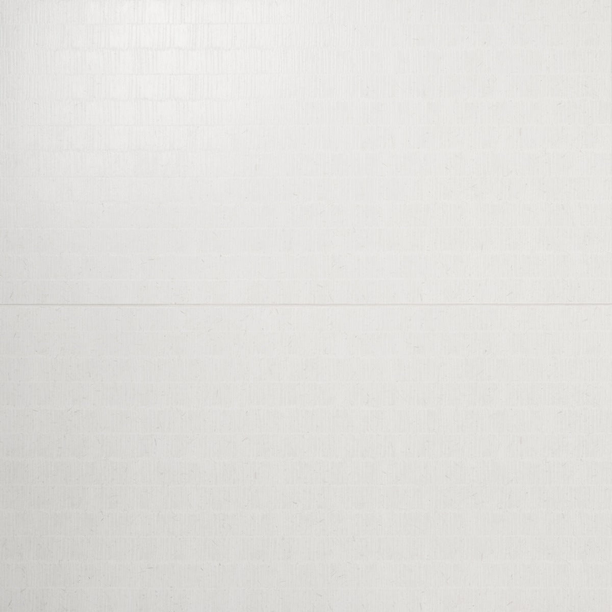 Hikari Bamboo Chalk White 24x48 Textured Matte Porcelain Tile - Lux Tile
