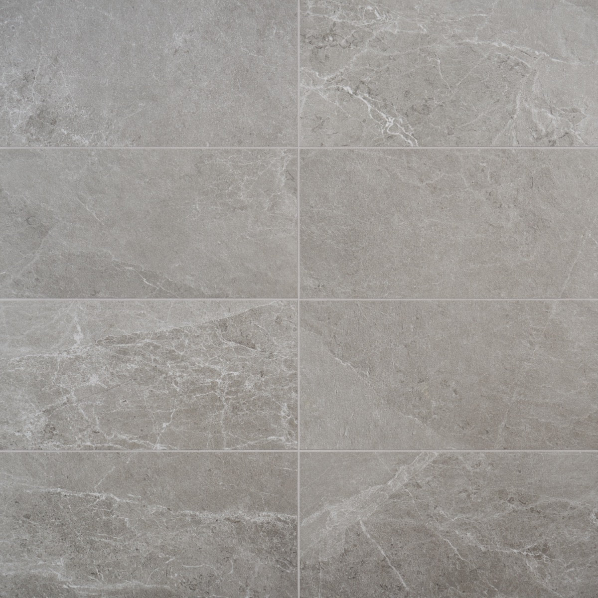 ZenTech Silver Gray 12x24 Matte Porcelain Tile - Lux Tile