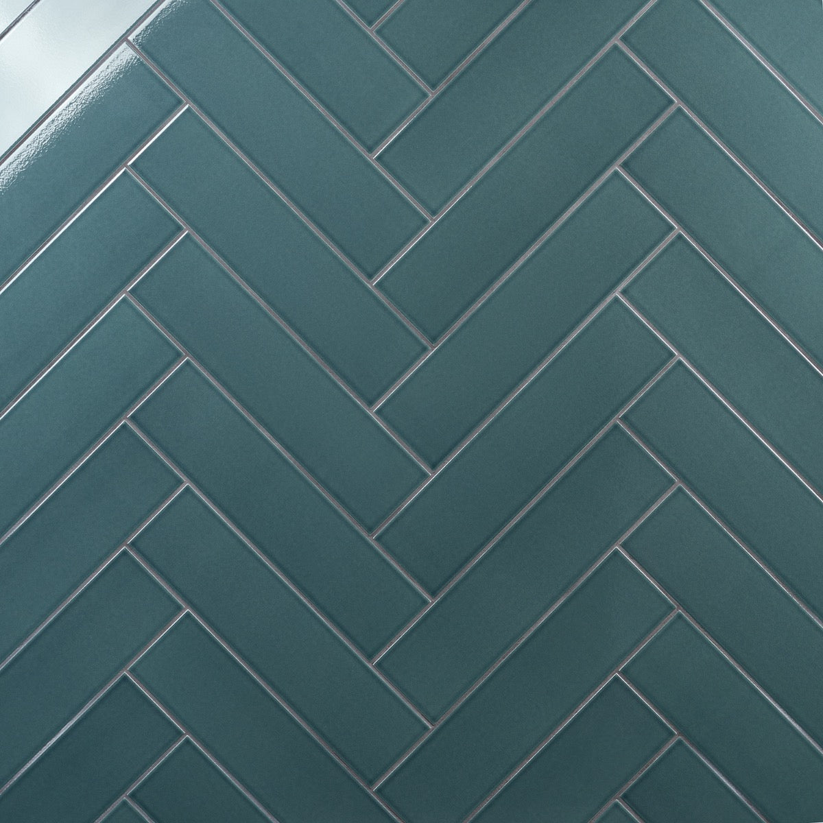 Colorplay Emerald Green 4.5x18 Crackled Glossy Ceramic Tile by Lux Tile