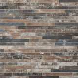 Industrial Red Mix Matte Porcelain Tile - 2x18
