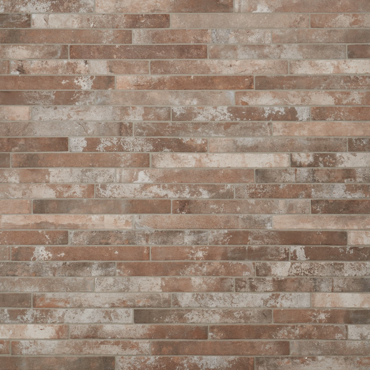 Lux Tile English Brick Sand Terracotta 2x18 Matte Porcelain Tile
