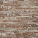 Lux Tile English Brick Sand Terracotta 2x18 Matte Porcelain Tile