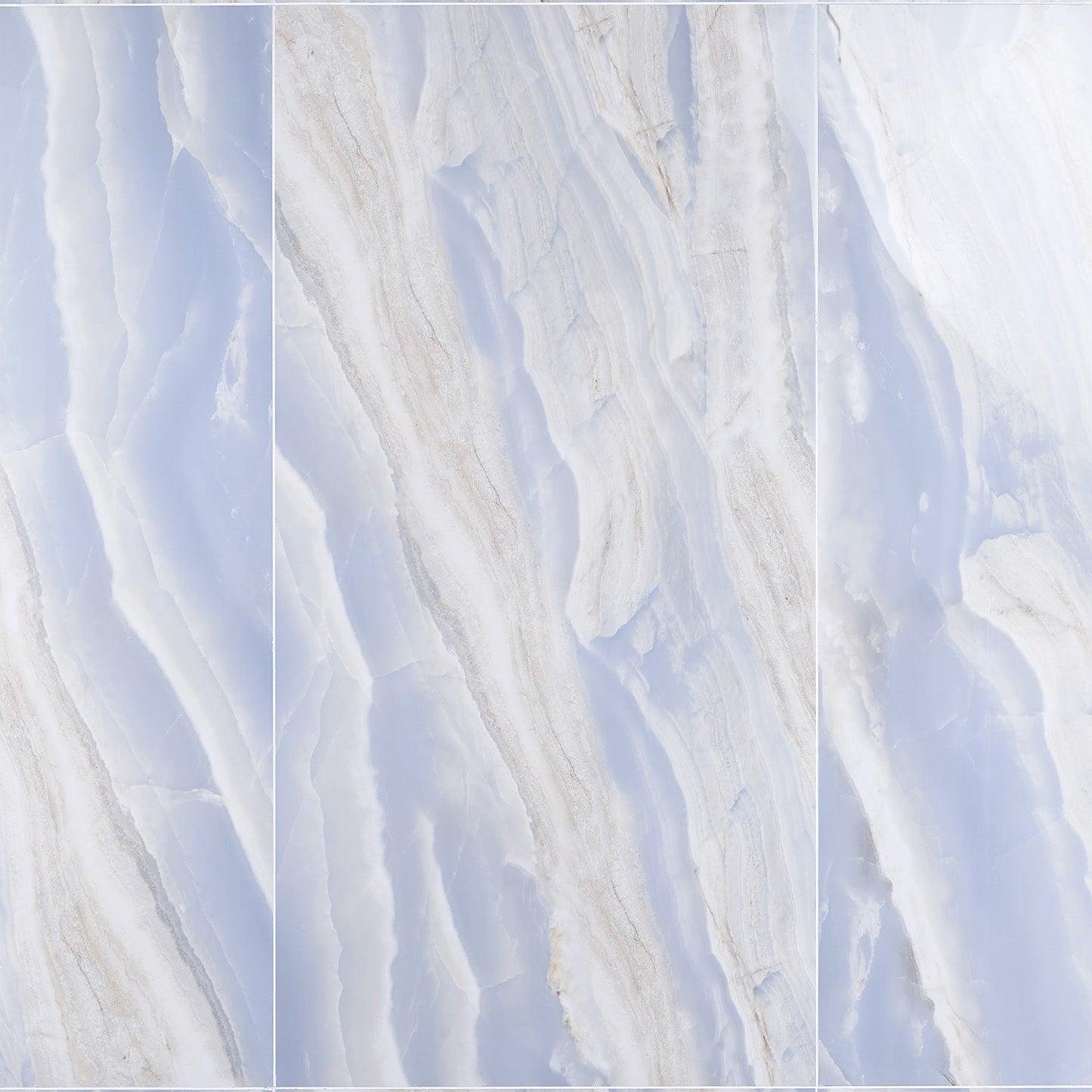 Tilebar Lumina Onyx Blue 24x48 Polished Porcelain Tile