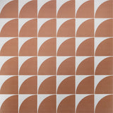 Stacy Garcia Maddox Deco Terracotta 8x8 Matte Porcelain Tile
