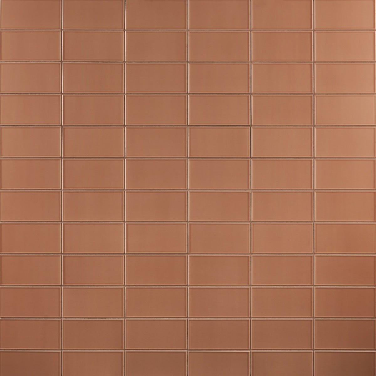 Stacy Garcia Maddox Frame Terracotta Matte Ceramic Subway Tile 4x8
