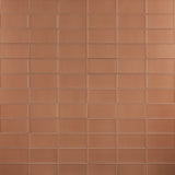 Stacy Garcia Maddox Frame Terracotta 4x8 Matte Ceramic Subway Tile