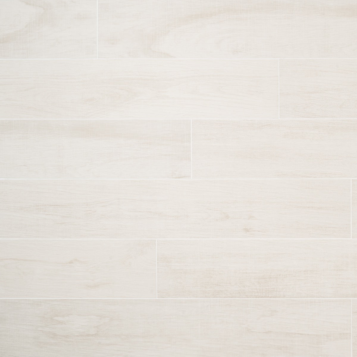 Kenridge White 8x48 Matte Porcelain Tile - Wood Look
