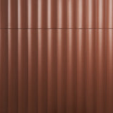 Roller Fluted Column Terracotta 4x36 3D Handmade Matte Ceramic Tile