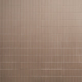 Roller Ribbed Taupe 4x12 3D Matte Ceramic Tile - Lux Tile