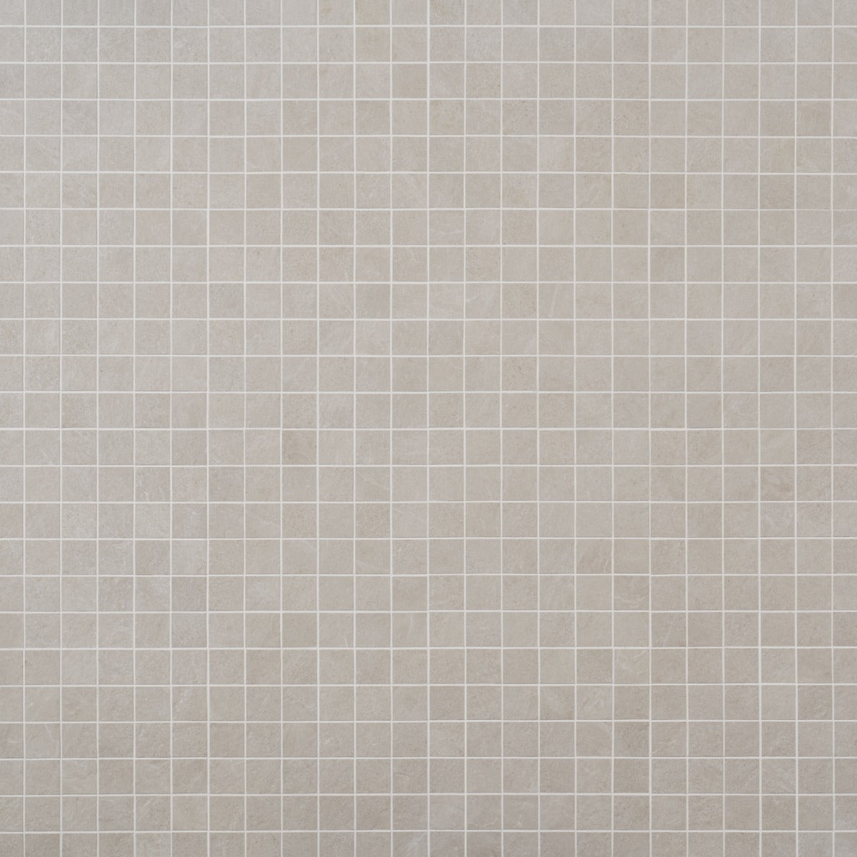 Era Linen White 2x2 Matte Porcelain Mosaic Tile - Durable Limestone Look
