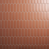 Parry Clay Terracotta Fishscale Matte Ceramic Wall Tile - 3x8