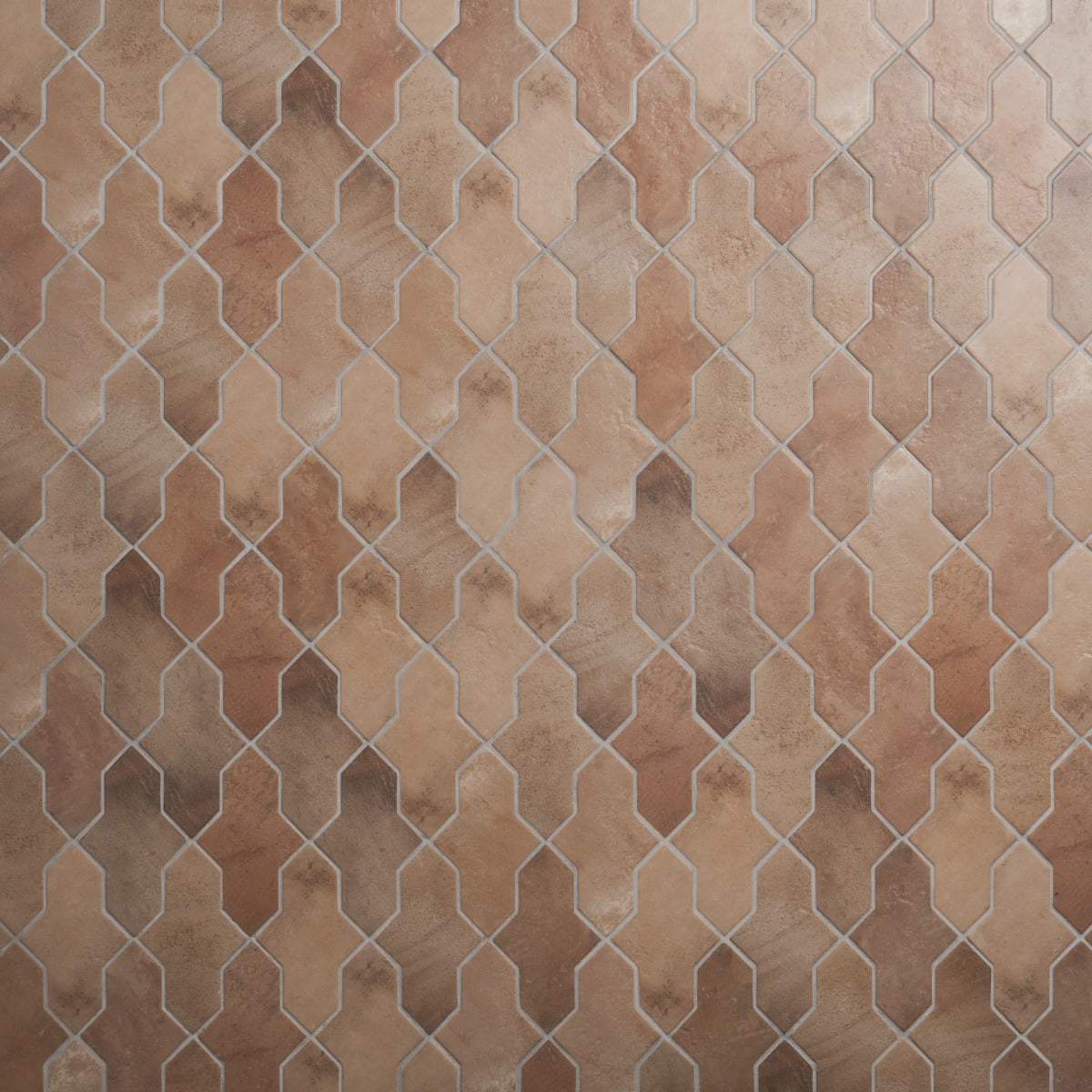 Lux Tile Parma Cruz Cotto Brown 5x8 Matte Porcelain Tile