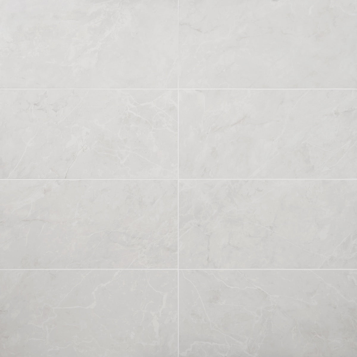 Boscato Cream White 12x24 Marble Look Matte Porcelain Tile