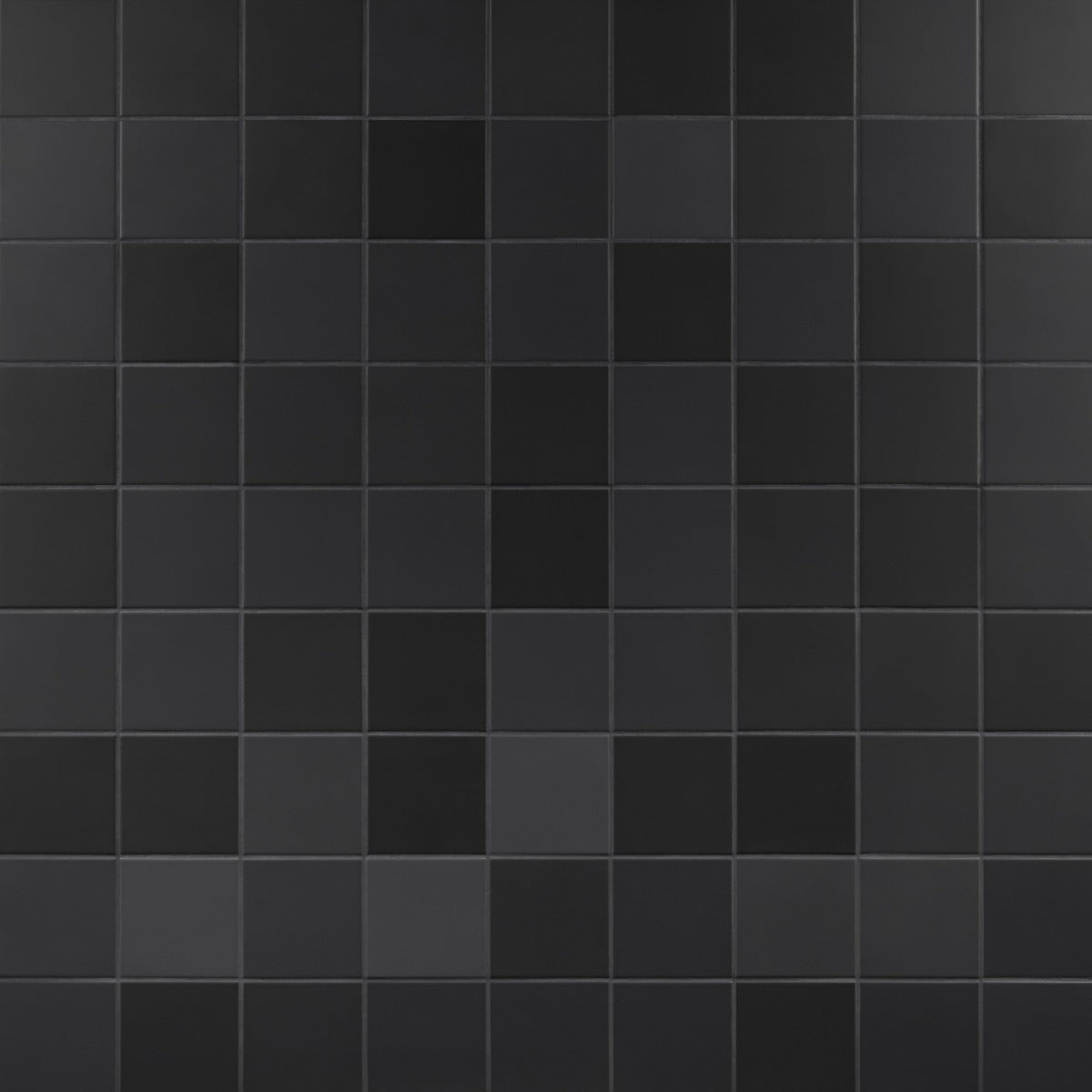 Born Charcoal Gray 5x5 Matte Porcelain Tile - Lux Tile