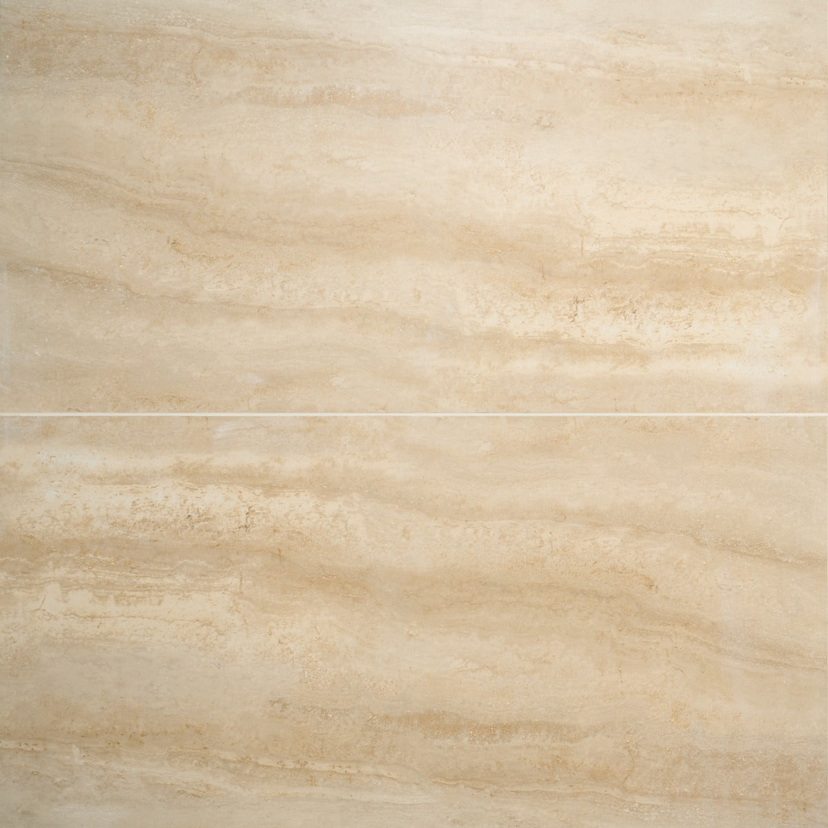Lumar Travertino Crema Beige 24x48 Matte Porcelain Tile - Lux Tile